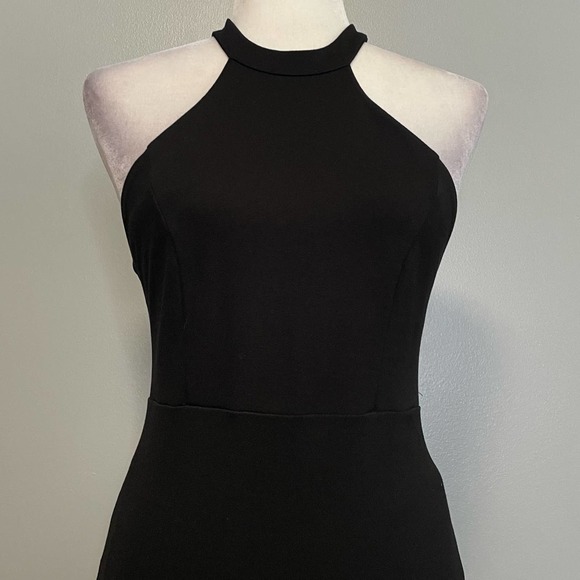 Lulus Endlessly Alluring Black Lace Back Bodycon Mini Dress - Picture 2 of 5